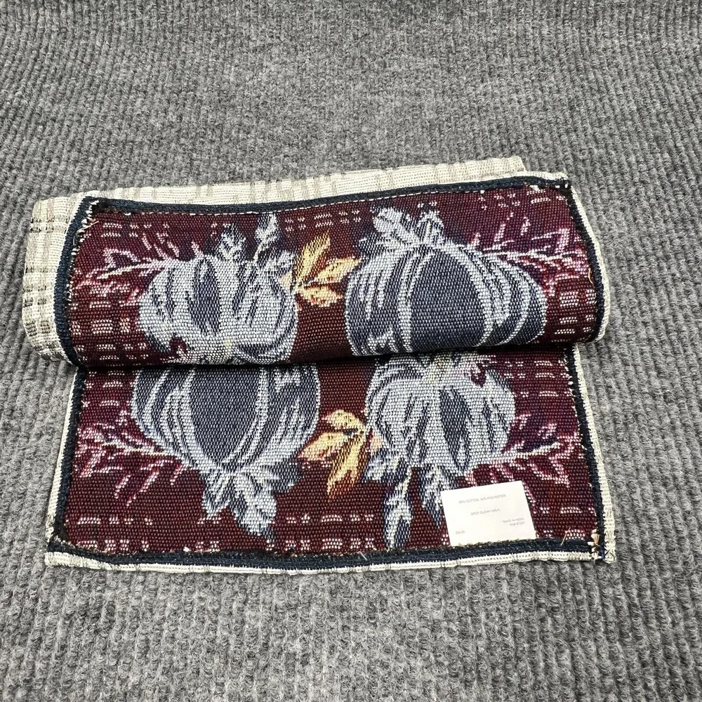 Harvest Tapestry Table‎ Runner 68x13 Pumpkins Fall Thanksgiving Decorative India